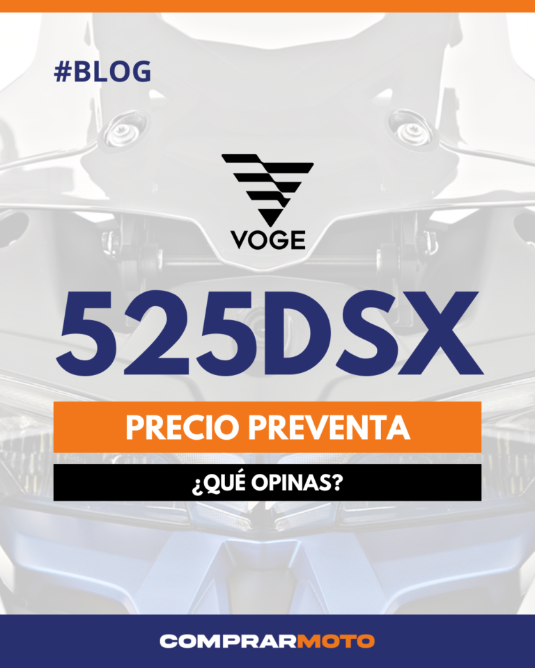 Voge 525 DSX: Precio de Preventa