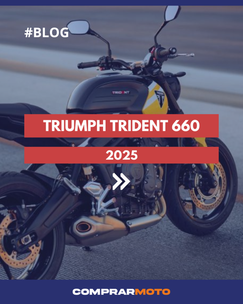 Triumph Trident 660 2025: Electrónica Avanzada y Nuevas Mejoras